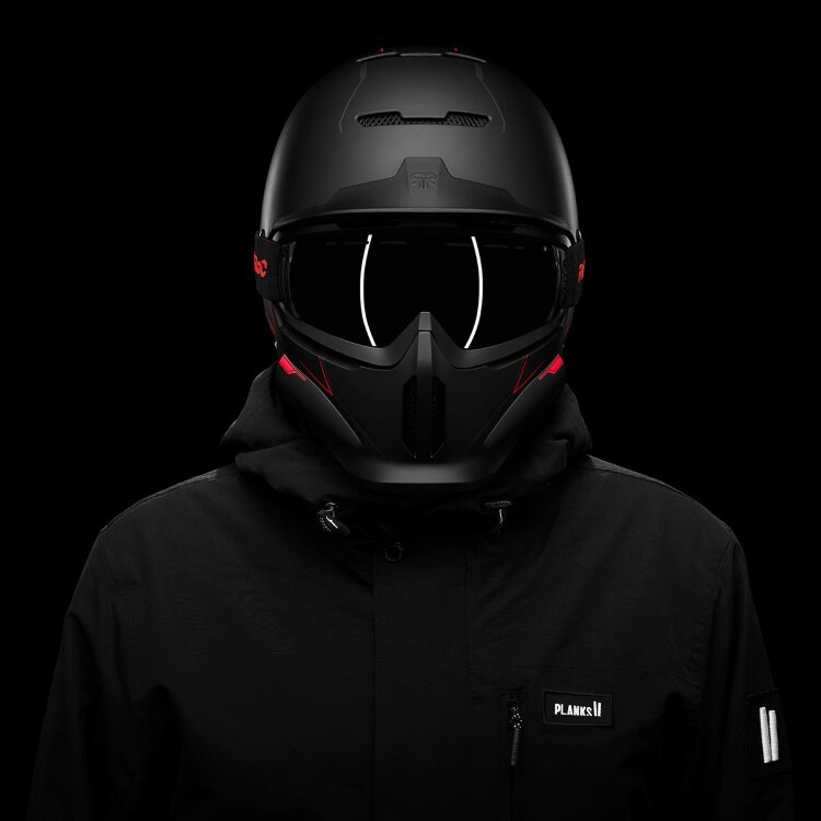 Шлем горнолыжный RUROC RG1-DX INFERNO